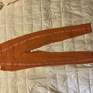 NIKE orange leggings
